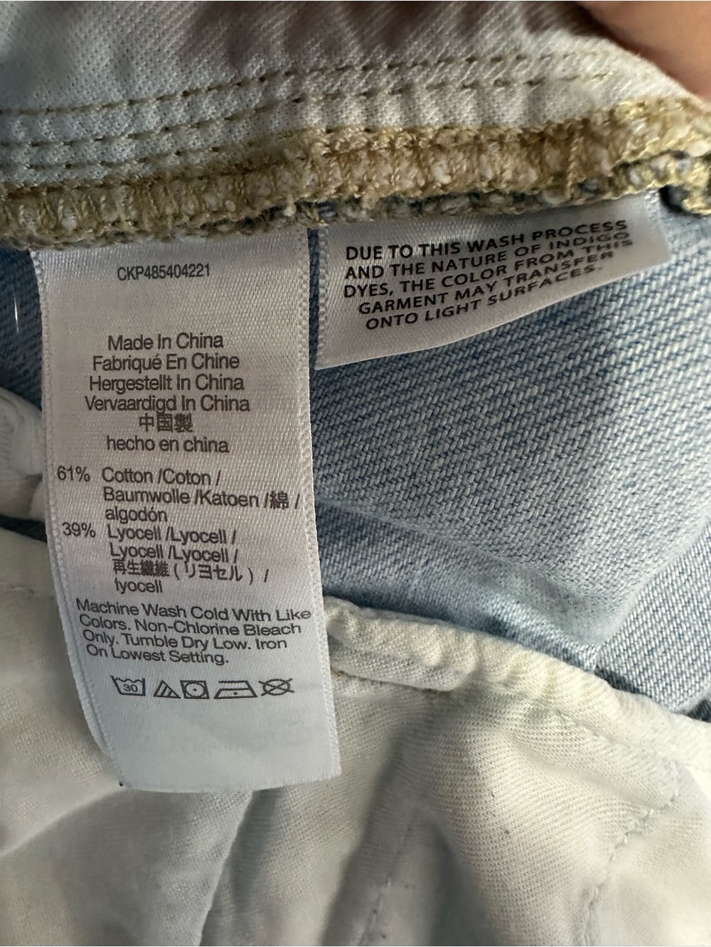 Madewell Light Blue The Harlow High Waist Wide Leg Jeans size 28 - 6 - Picture 8 of 9